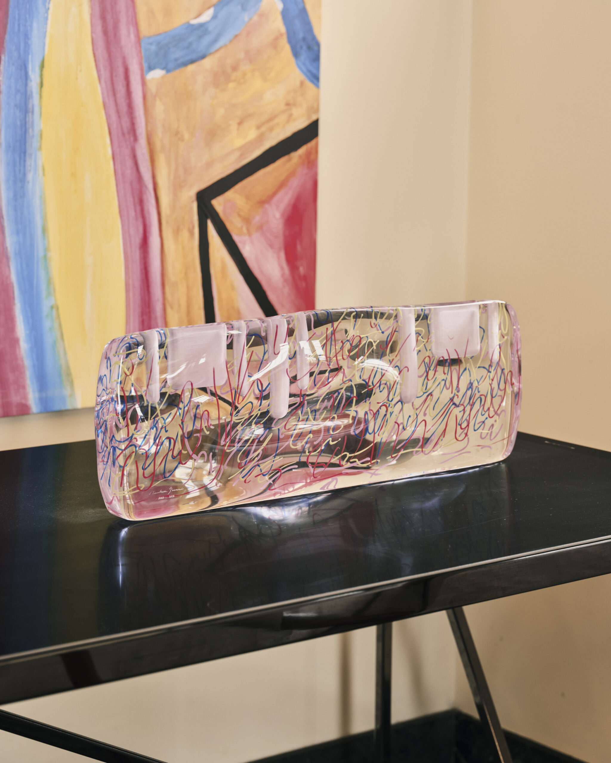 Nilufar exhibition at Nicelli Airport